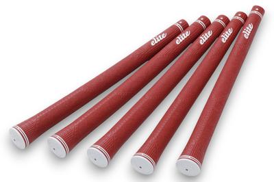 Elite Grips Гольф-рукоятки Серия Competition CX46 Классический красный, Без центральной линии, M58/M60/M62, 44,0 г ± 1 г, Длина 265 мм