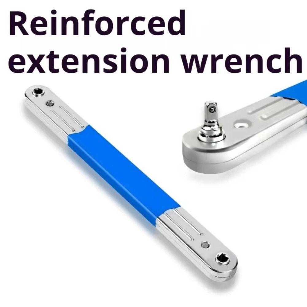 1/2" 1/4" 3/8" Dual Purpose Impact Socket Ratchet Universal Extension Wrench Set Motorcycle