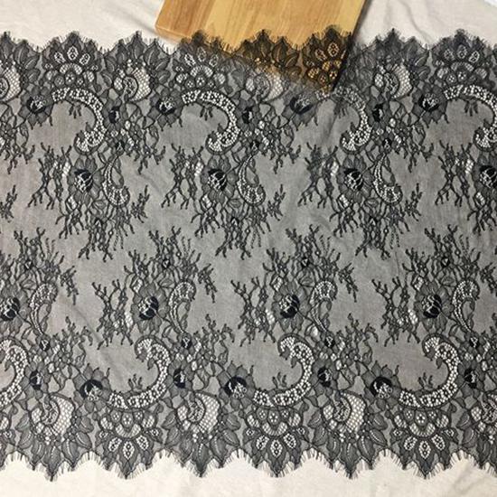 WM, 3 Meter, Colorful Eyelash Lace Trim, Sewing, 65cm Wide, DIY Sewing Applique, Wedding Dress Decoration