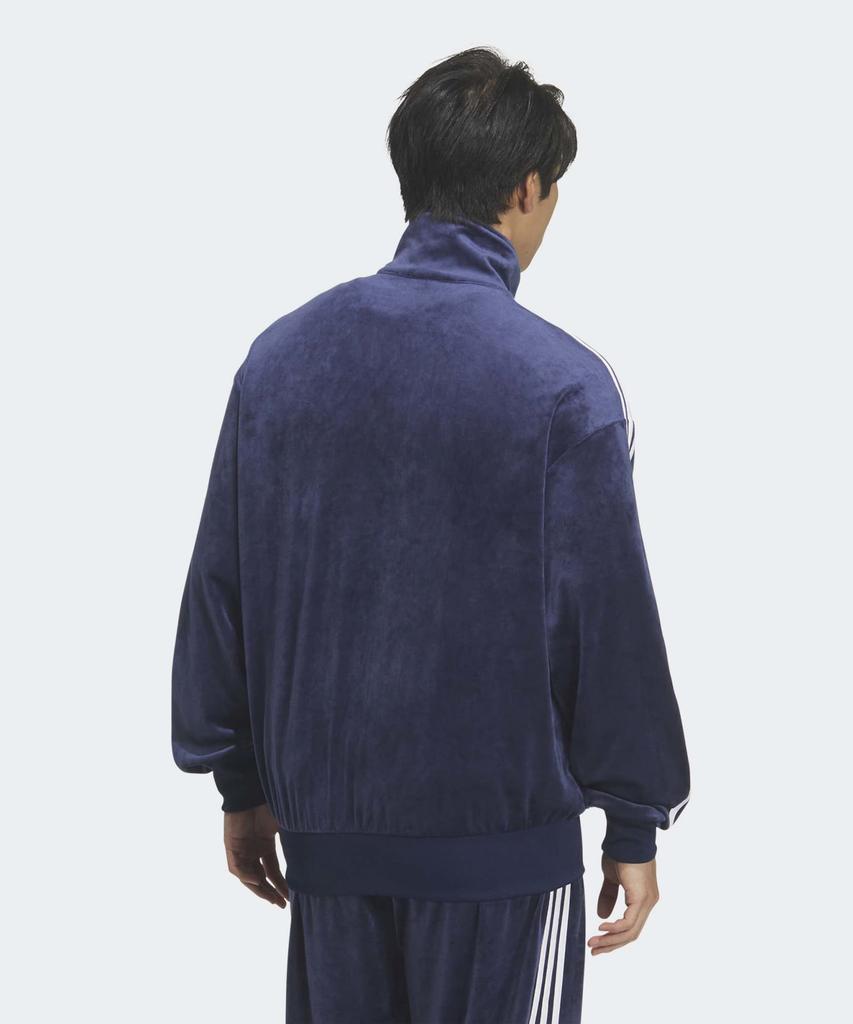 adidas Велюровый спортивный топ Firebird - Ночной индиго / Kq5475