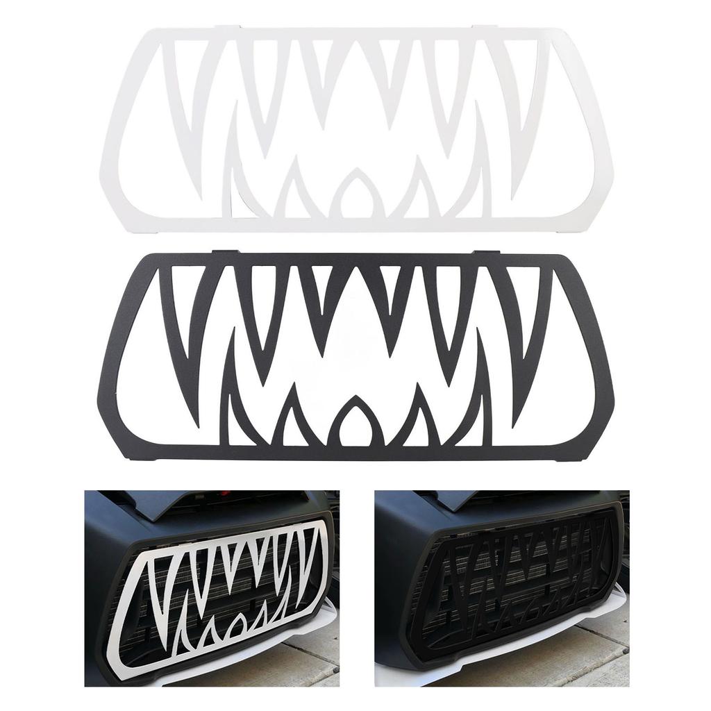 Front Grille Teeth Insert Aluminum Powder Coated Cool Look Rustproof Long Lasting for Ryker All Mode