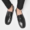 Fashion High-quality Low Heeled Loafers Men's Business Soft Sole Leather Shoes Luxury Genuine Leather Formal British Style Oxford Shoes