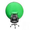 Foldable Photo Booth Live Streaming Room Props Backdrop Stand Green Curtains 2025
