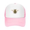 A Stylish Baseball Cap with a Bee Print Perfect for Outdoor Casual Wear And Outings