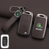 Leather Car Remote Key Case Full Cover Protector Holder Shell Fob For Skoda Superb A7 Kodiaq Octavia A7 A8 Keychain Accessories  HJ1