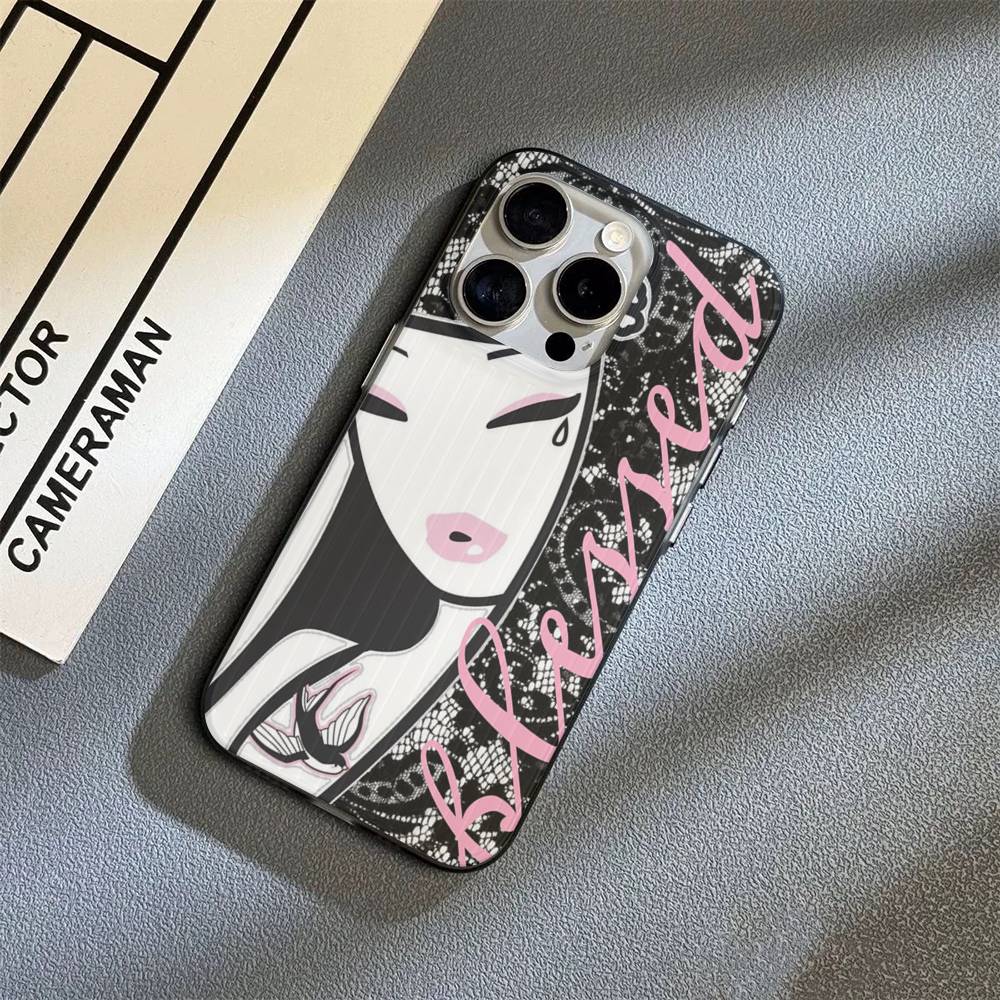 Модный бренд T-Tokidoki Для IPhone 17 16 15 14 13 12 11 Pro Max Plus Pro Прозрачный чехол для телефона Нескользящий корпус