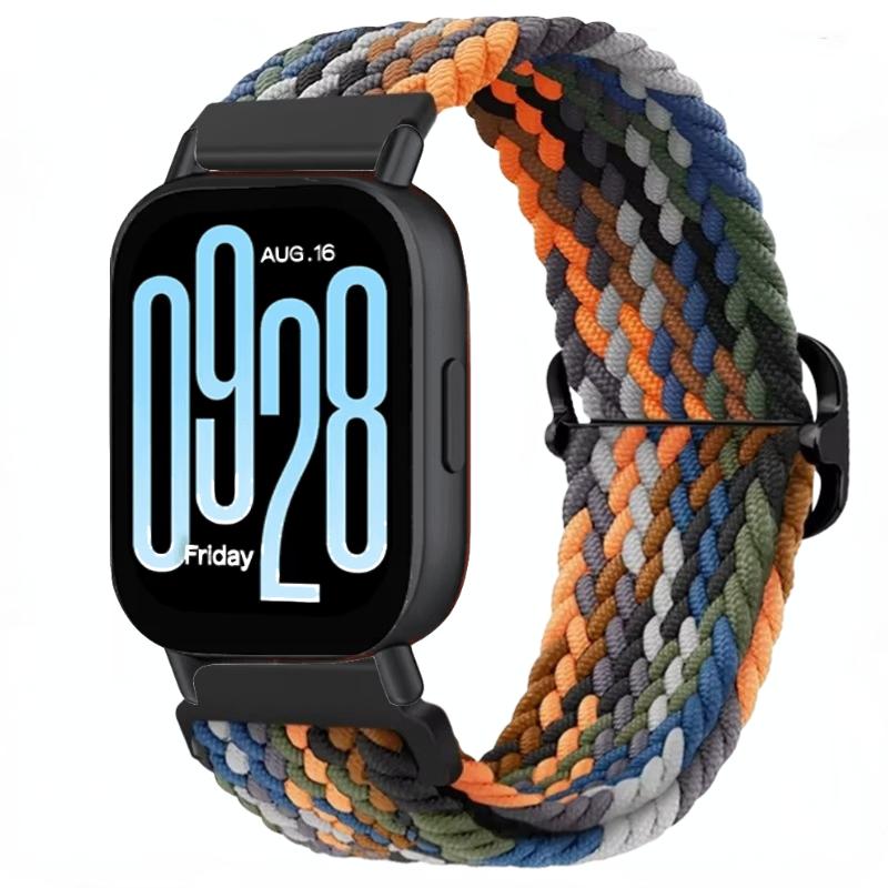 20 мм 22 мм Плетеный нейлоновый ремешок Для Redmi Watch 5 Active Спортивный удобный браслет Наручный ремешок Для Redmi Watch 5 Lite Аксессуары