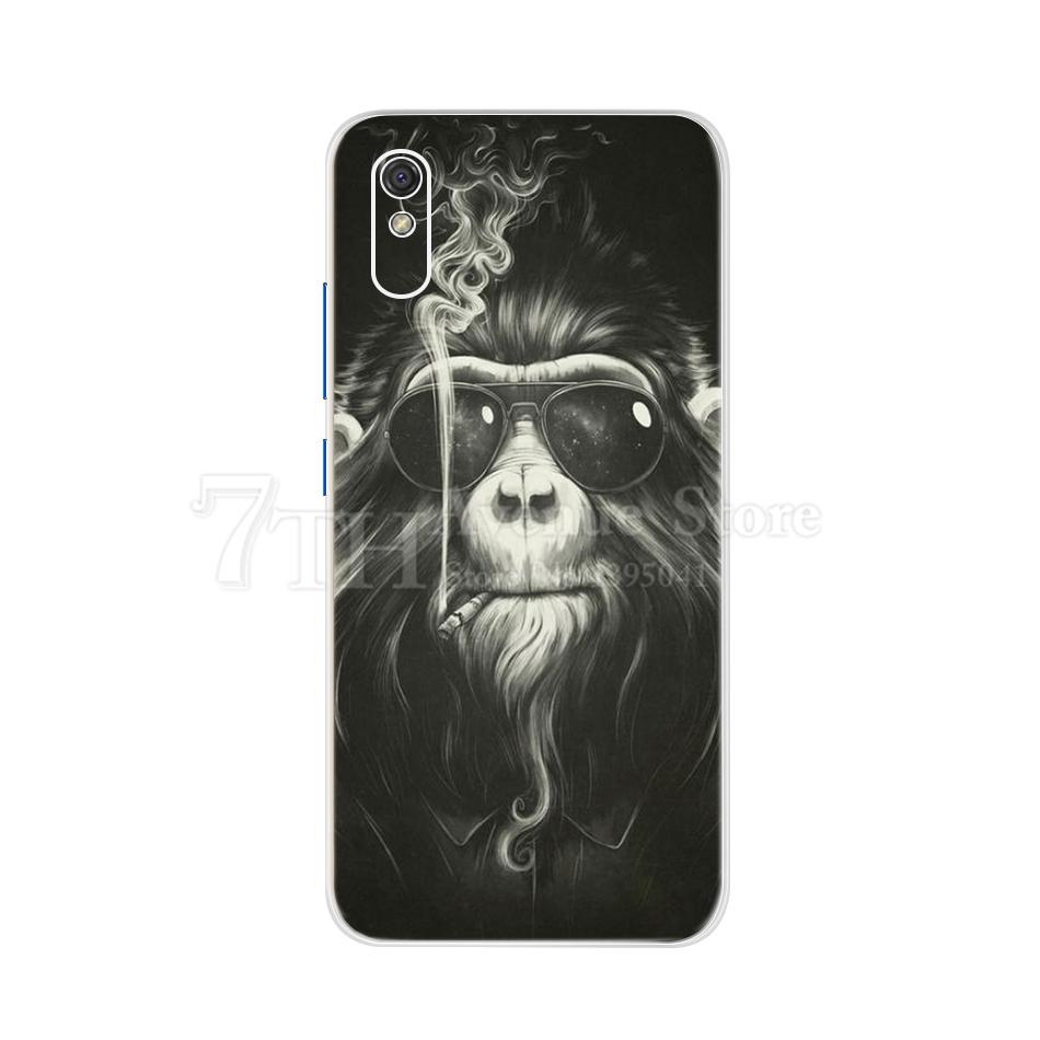 For Xiaomi Redmi 9A 9C 9 Case Cute Cat Printed Soft Silicone TPU Back Cover For Redmi 9A Phone Case Redmi 9C Redmi9 Bumpers