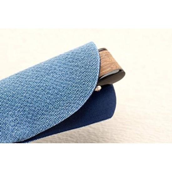 Kyoto Geibido Fan Case 23.5cm Mens Size Japanese Miscellaneous Goods Made Japan Gradient (Gold Brown)