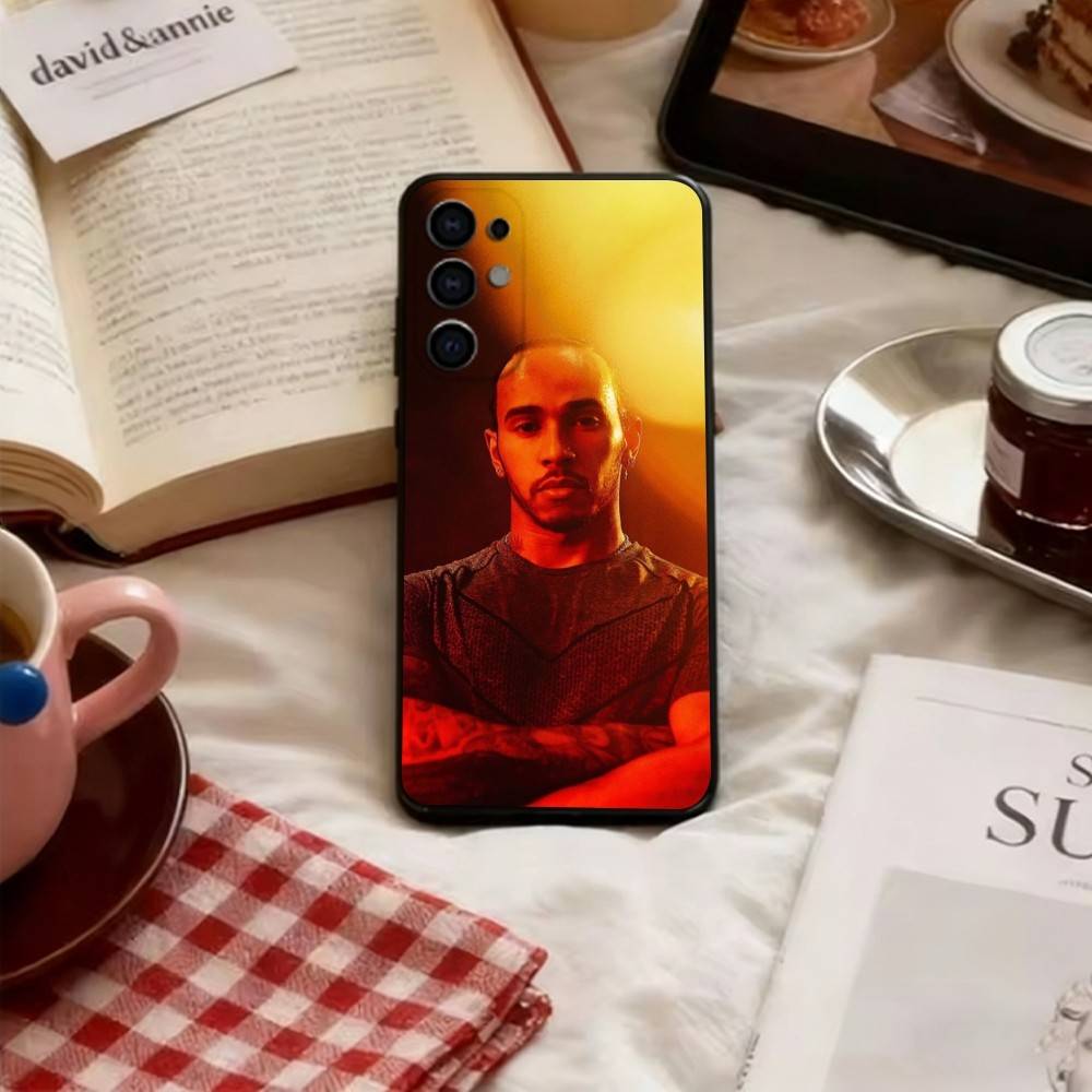 Чехол для телефона гонщика Льюиса Хэмилтона для Samsung S25, S24, S21, S22, S23, S30, Ultra, S20, Plus, Fe, Lite, Note, 10, Мягкий черный чехол
