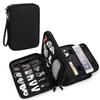 Waterproof Cable Storage Bag Digital Electronic Organizer Portable USB Data Charger Plug Travel Pouch for Mouse Tablet PC iPad Sleeve Case