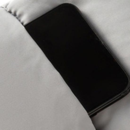 Winter Warm Scarf Solid Color Thickened High-Density Windproof Fabric Wrap Design Women Down Scarf Daily Outdoor Use