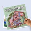 Coloring Book Portable Size Cute Weird Design Single-Sided Pages High-Resolution Printing Book Diverse