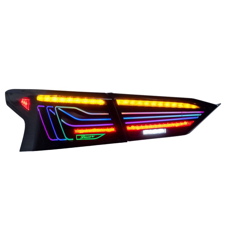 Задний фонарь Altima 19-25 RGB с динамической подсветкой: Дневные ходовые огни и указатели поворота