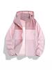 Унисекс Летняя куртка с капюшоном из ледяного шелка для защиты от солнца UPF50+, Легкая и дышащая верхняя одежда Color Block