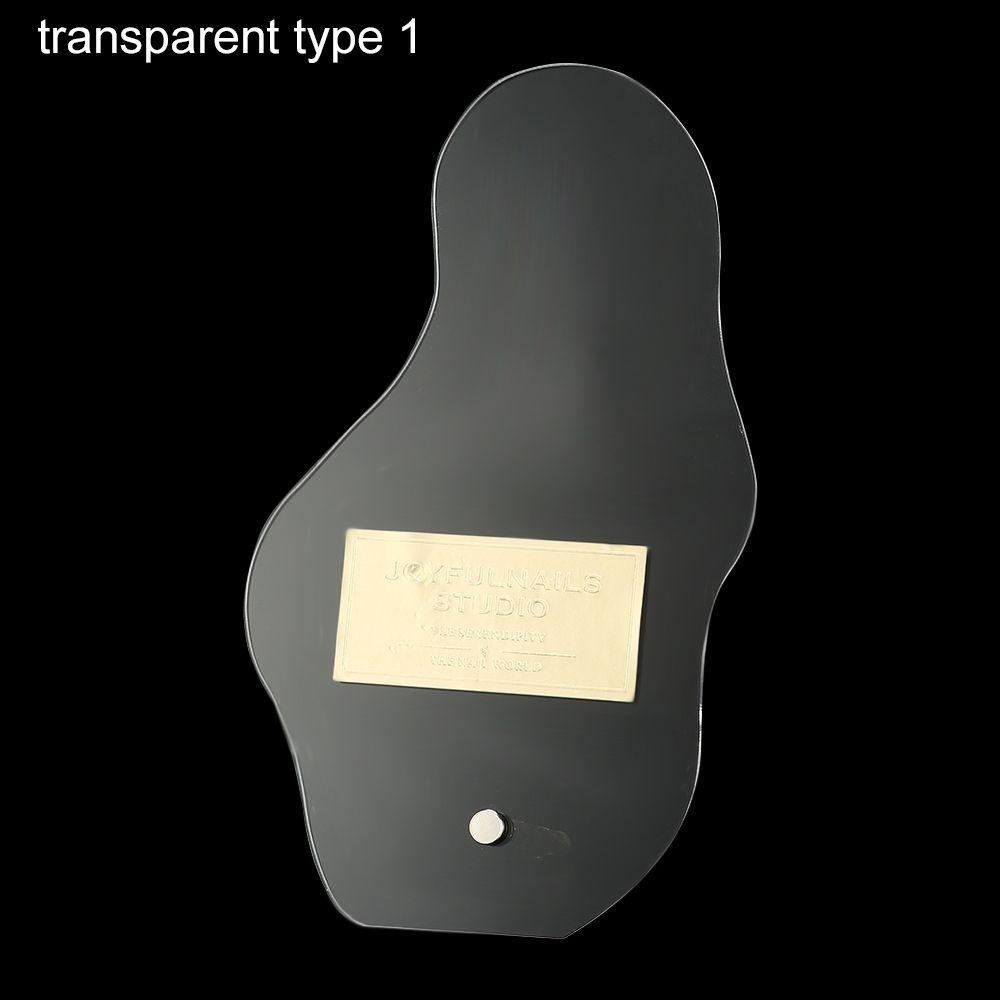 Акриловый прозрачный матовый демонстрационный стенд для накладных ногтей, держатель для дизайна ногтей, демонстрационная доска, цветная карта