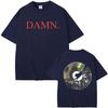 Rapper Kendrick Lamar DAMN To Pimp A Butterfly Mr. Morale & The Big Steppers Album Graphic Print Tshirt Male Hip Hop Casual Tees