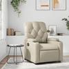 VidaXL Reclining Armchair, Relaxation Chair with Cup Holders, Seat with Backrest and Armrests Living Room, 372504