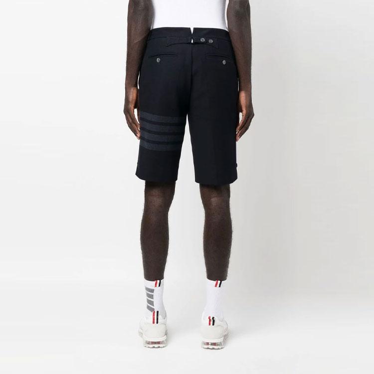 THOM BROWNE 4 Bar Striped Bermuda Shorts MJQ159A-06772-415