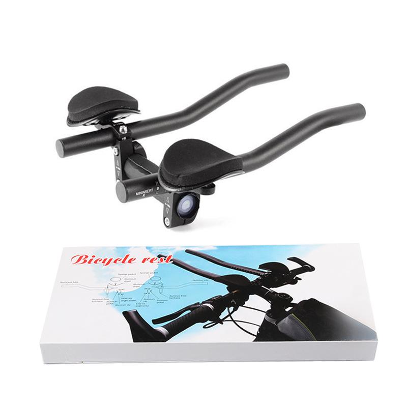 Lightweight Aluminum Alloy Aero Bars for Mountain and Road Bikes - Detachable TT Split-Type Handlebar.