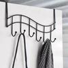 Iron Art Door Hook Punch-free Hanging Storage Rack High Quality Clothing Hats Hook