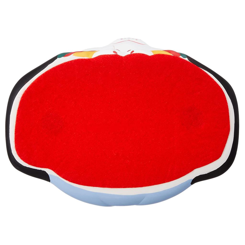 Yakushi Kiln Nishikisai Fukusuke Lucky Cat 4 Height 12cm 7845 No.