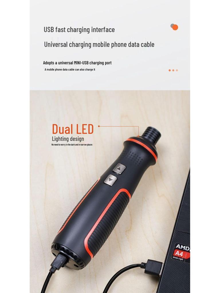 Набор из 48 предметов: аккумуляторная электрическая отвертка и мини-многофункциональная бытовая дрель