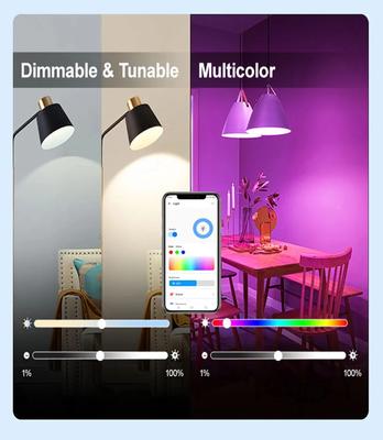 Умная светодиодная лампочка Tuya WiFi Zigbee E14 Лампы-свечи RGB CW Диммируемая светодиодная лампа Для Alexa Google Home Alice Управление приложением eWeLink