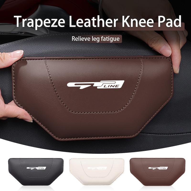 Universal Car Knee Leg Cushions Armrest Elbow Pad Accessories For KIA gt gtline Xline ceed Forte RIO STINGER Seltos K3 K4 BO2