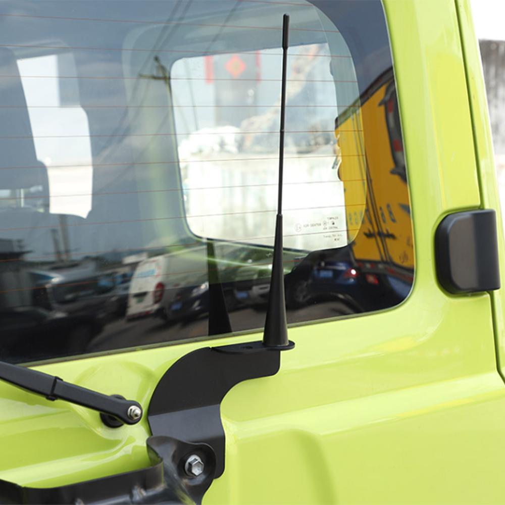 Автомобильный кронштейн для антенны, подставка для Suzuki Jimny JB64 JB74-2023, держатель автомобильной антенны, внешние аксессуары, черный