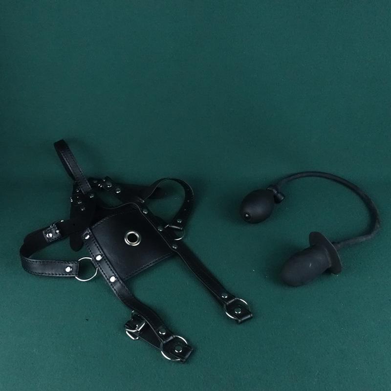 Стреп-Халтер Глубокая Глотка Противо-Рвота Секс-Игрушка Gag Ball BDSM Реквизит