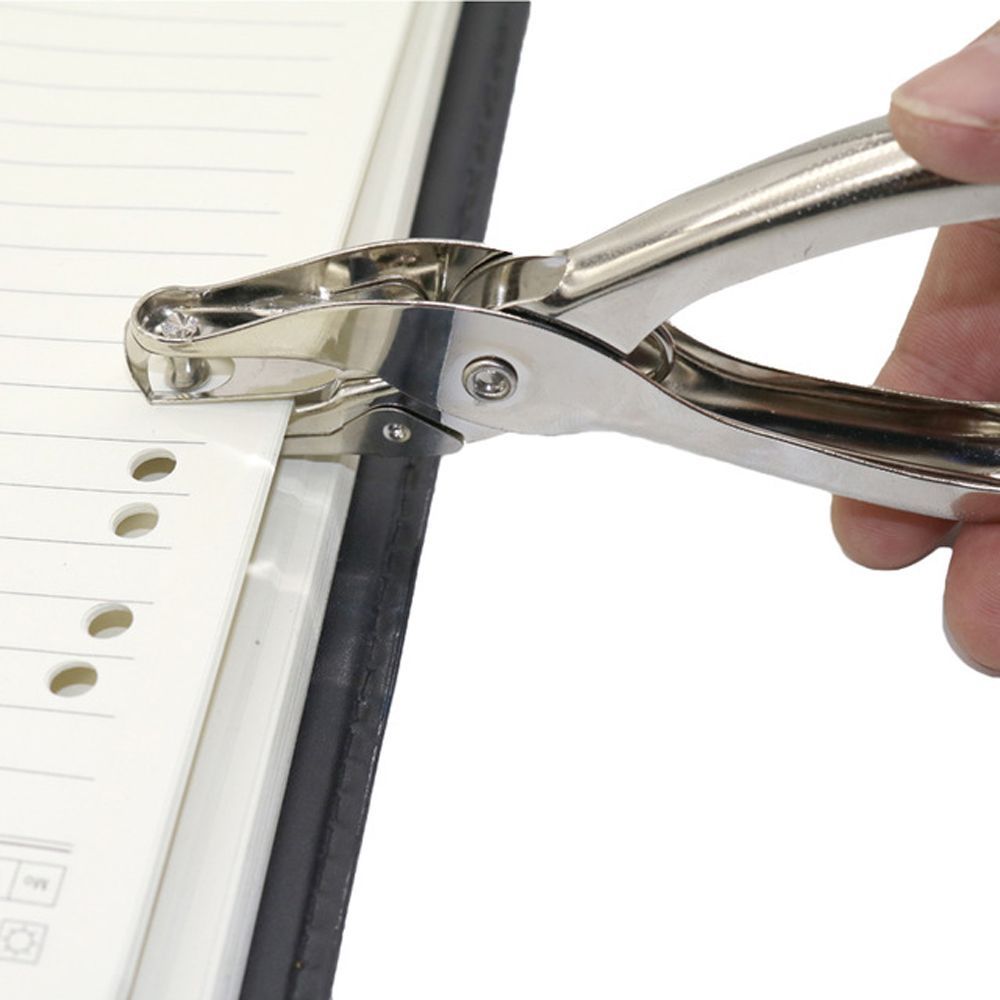 Metal School Office Supplies Handmade Card Hole Puncher Hand Paper Punch Punch Pliers Punch Tool