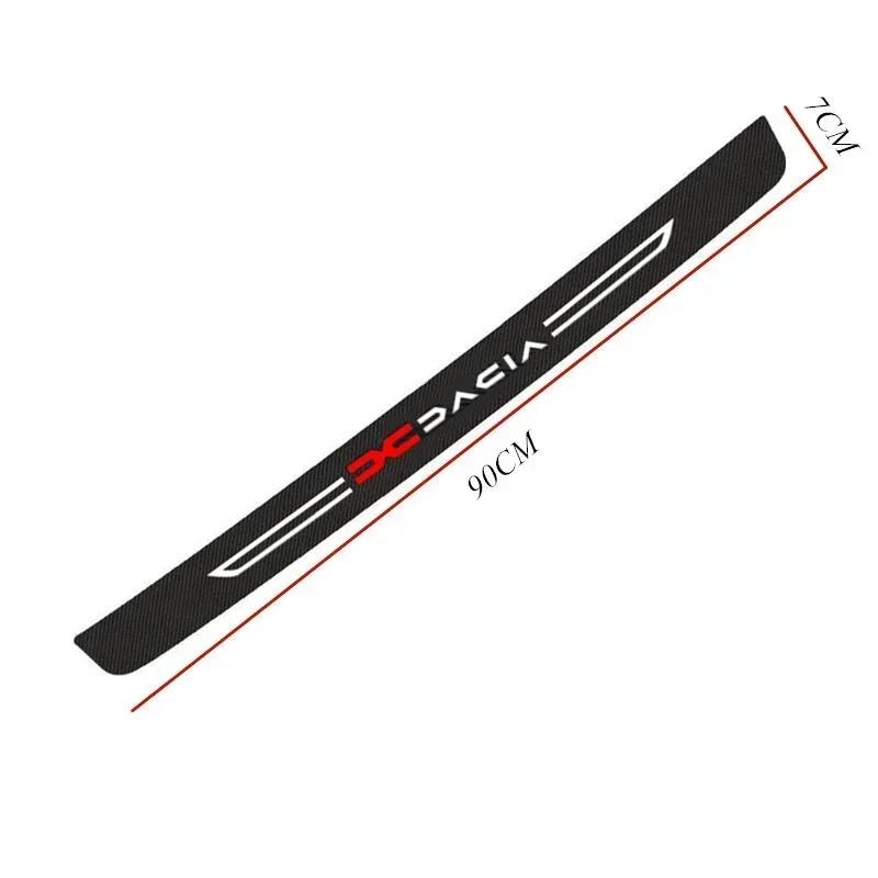 BGT1 2025 for DACIA Dokker Jogger Duster Logan Sandero Lodgy Spring Bigster Car Door Sill Protector Trunk Bumper Guard Sticker Decals