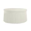 Round Tablecloths,High-Density Black Polyester Covers, Wrinkle Resistant,for Dining,Banquets, Buffet Parties,Wedding Table Cloth