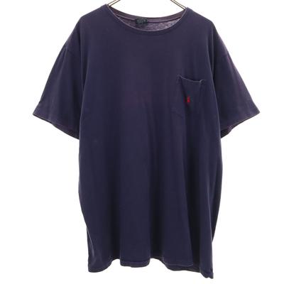 Футболка с коротким рукавом Polo by Ralph Lauren XL Фиолетовая Мужская Б/у
