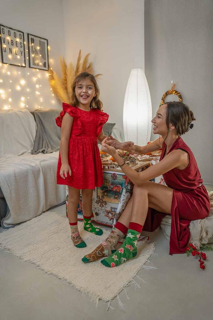 Рождественские пряники - носки для детей 23-26 лет