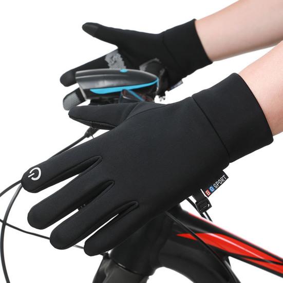 Зимние термоперчатки для мужчин и женщин, ветрозащитные, теплые флисовые перчатки для сенсорного экрана, для холодной погоды, езды на работу, катания на лыжах