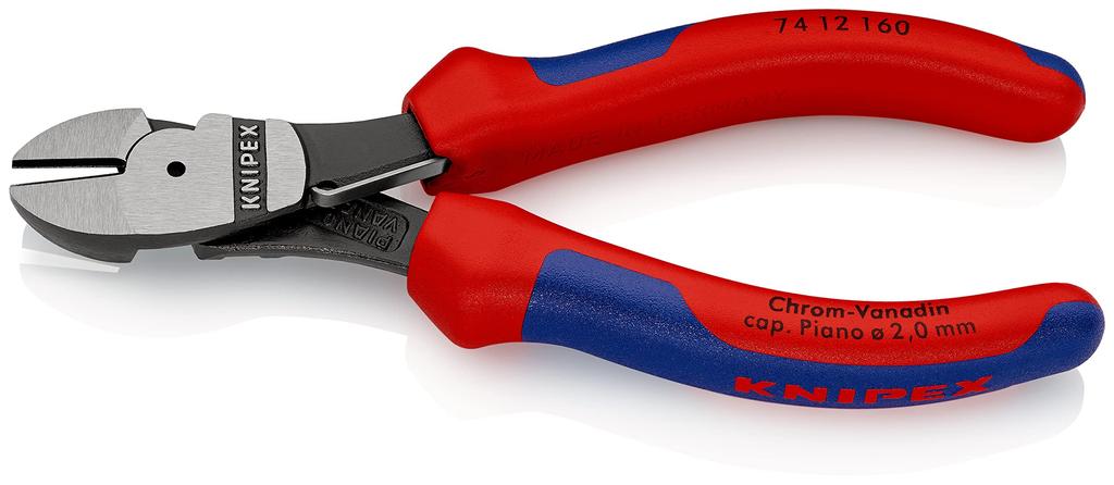 KNIPEX Бокорезы 7412-160 С пружиной, усиленные (SB)