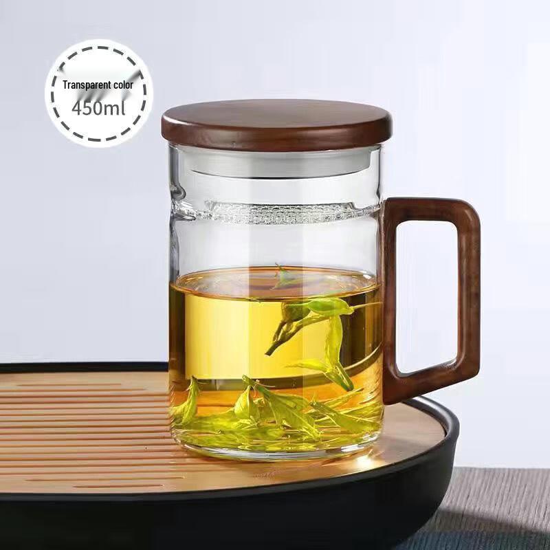 Стеклянная бутылка-заварник Shangqi
