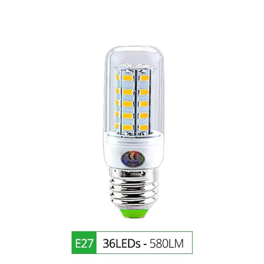 E27 LED Lamp LED SMD 5730 220V Corn Light Bulbs 36 56 72LEDs Lamparas LED Chandelie For Home Decoration Ampoule Led Light