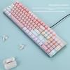 Y-FRUITFUL K135 104-Key RGB Mechanical Keyboard Gaming Office Waterproof Keyboard Blue Switches