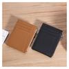 Real Leather Mens and Women ID Bus Card Holder Credit Cards Cases Zipper Coin Pocket Money Pouch Multiple Colors Purse