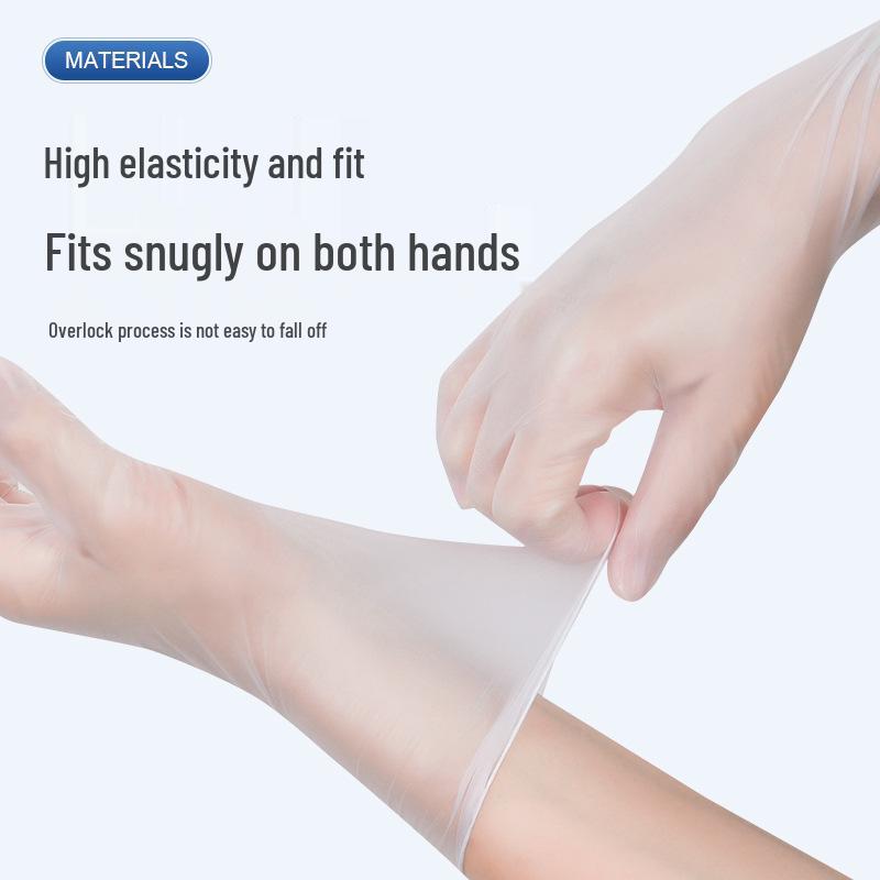 Disposable PVC Gloves for Salon, Massage, Kitchen, and Cleaning