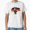 Adventure Motorcycle | German Flag Swash Classic T-Shirt