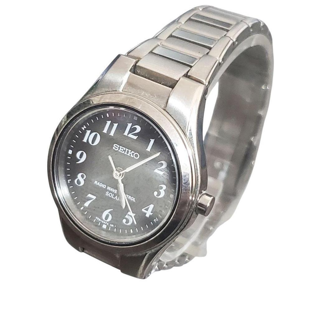 SEIKO Солнечные часы 3B51-0AD0 Радиоуправляемые
