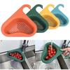 Swan Sink Drain Basket Kitchen Leftover Sink Strainer Fruit Vegetable Washing Basket Hanging Drain Basket Kitchen Tools