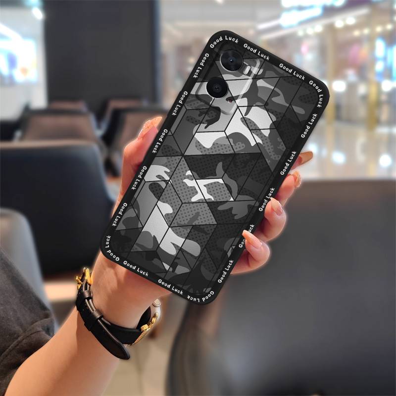 Fashion Design Shockproof Phone Case For OPPO A36 4G/A76 4G Cover Back Cover Waterproof Cute Durable Dirt-resistant TPU