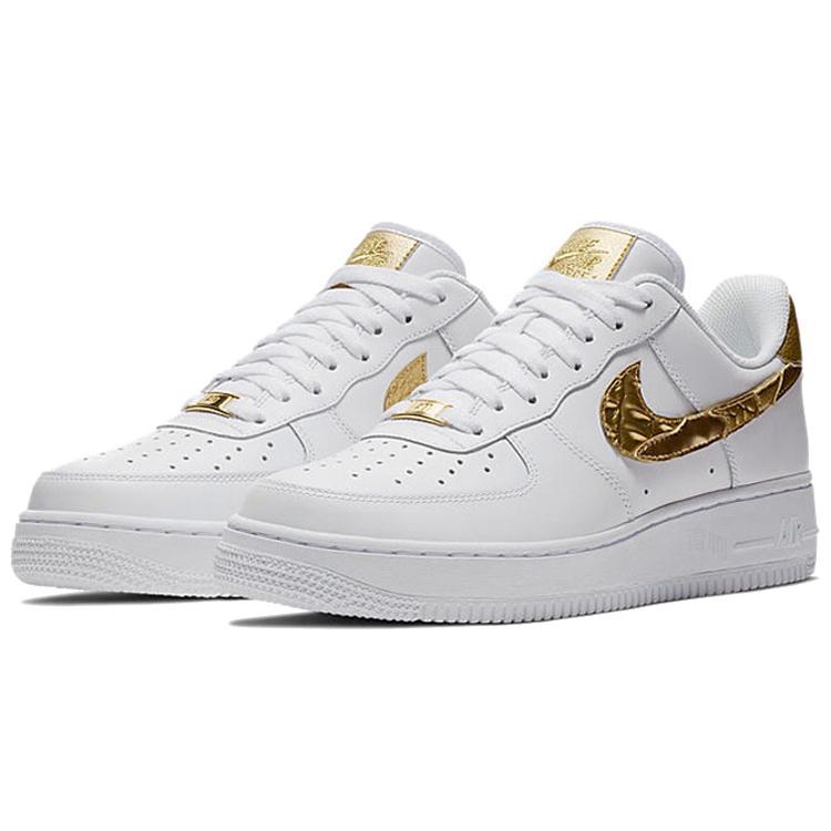 Nike Air Force 1 Low CR7 Золотая Пэчворк AQ0666-100