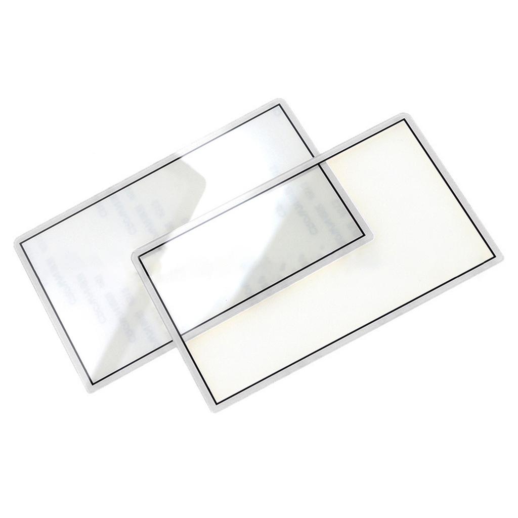 Replacement For 3DS XL / New 3DS XL Top Screen Len Plastic Glass Cover LCD Screen Protector Accessories