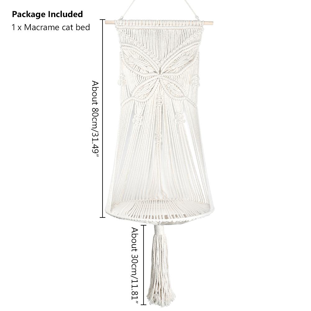 Качели для кошек, подвесная корзина с ковриком, хлопчатобумажная веревка, домик для домашних животных, гамак для кошек, игрушка